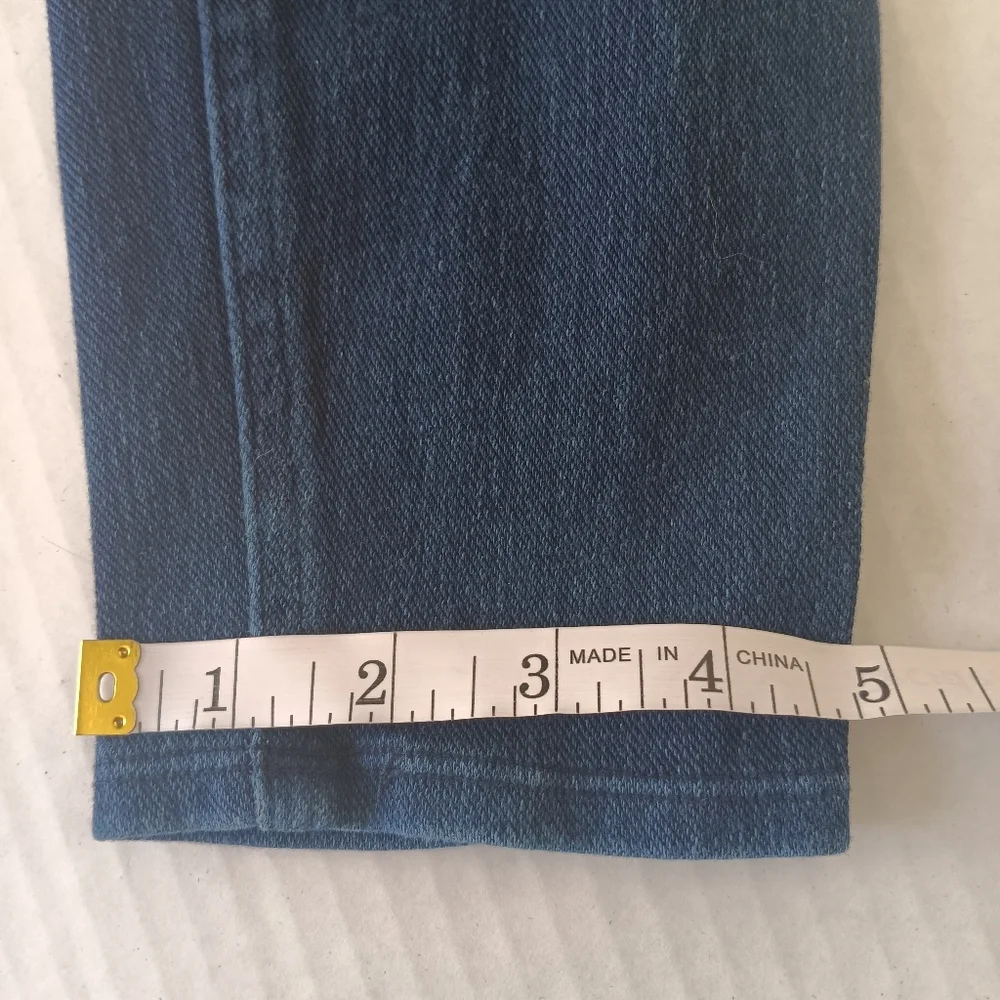 Spanx Jean-ish Women's Blue Size L‎ Jeggings Stretch Blue Style #20018R